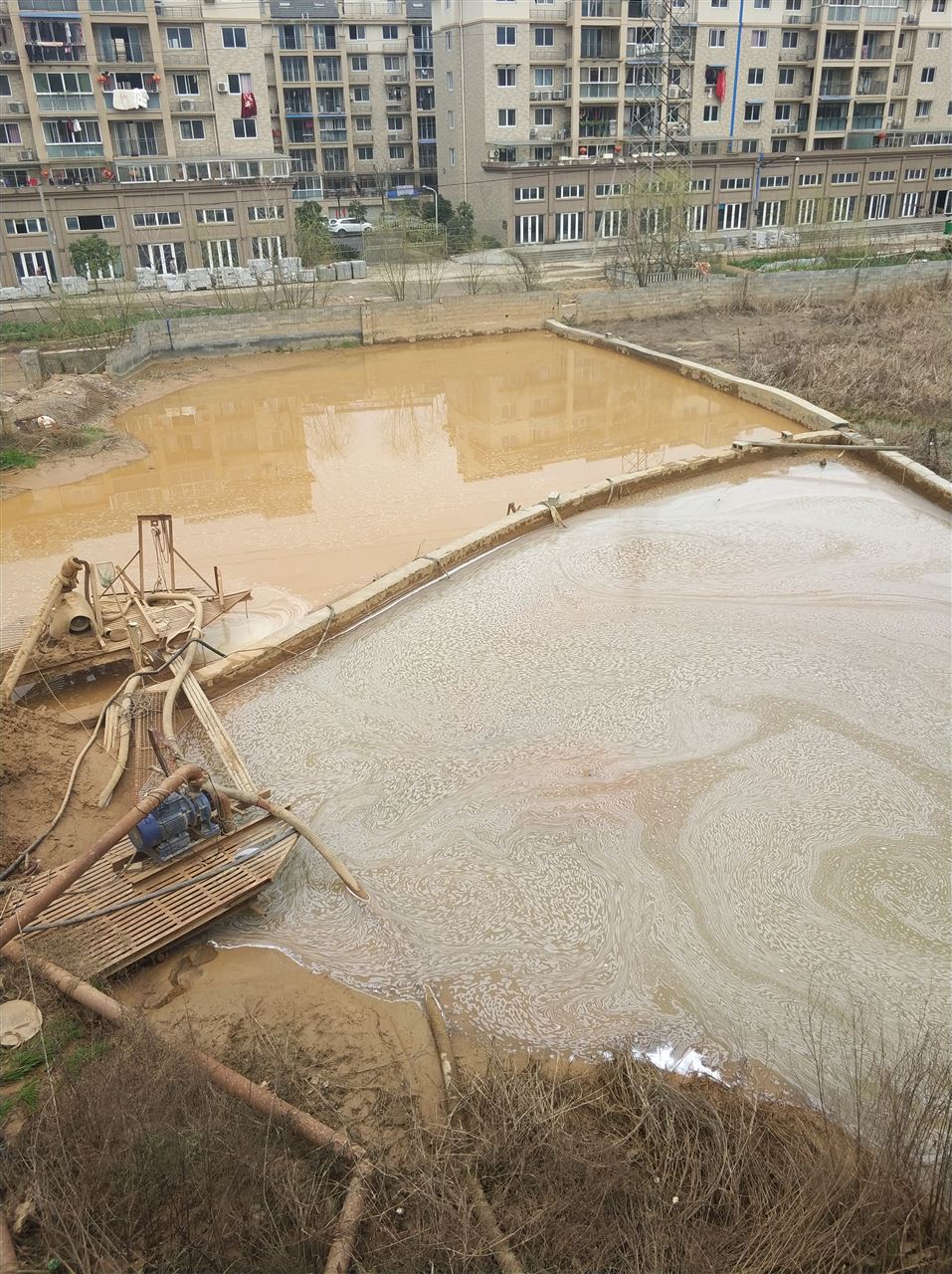 多伦沉淀池淤泥清理-厂区废水池淤泥清淤