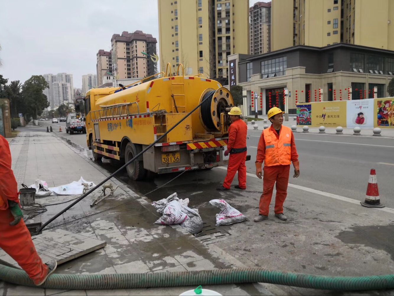 多伦排污管道清淤-管道清洗